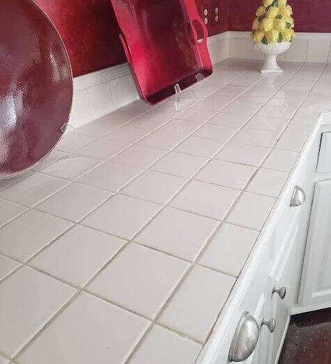 Kitchen Tile Countertop
