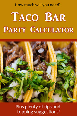 Pinterest Taco Bar Calculator